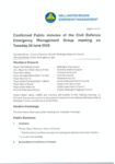 Confirmed Public minutes of the CDEM Group meeting on Tuesday 24 June 2025 preview